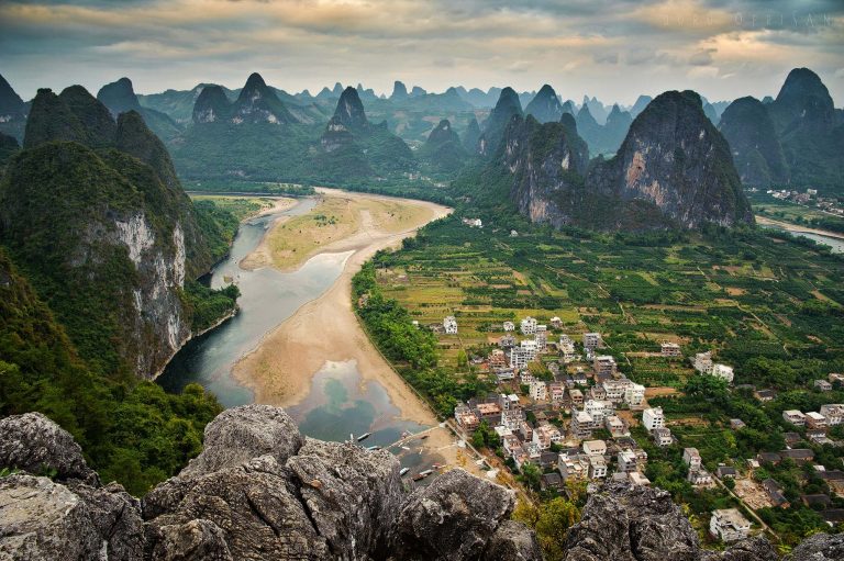 Sunrise Li River China